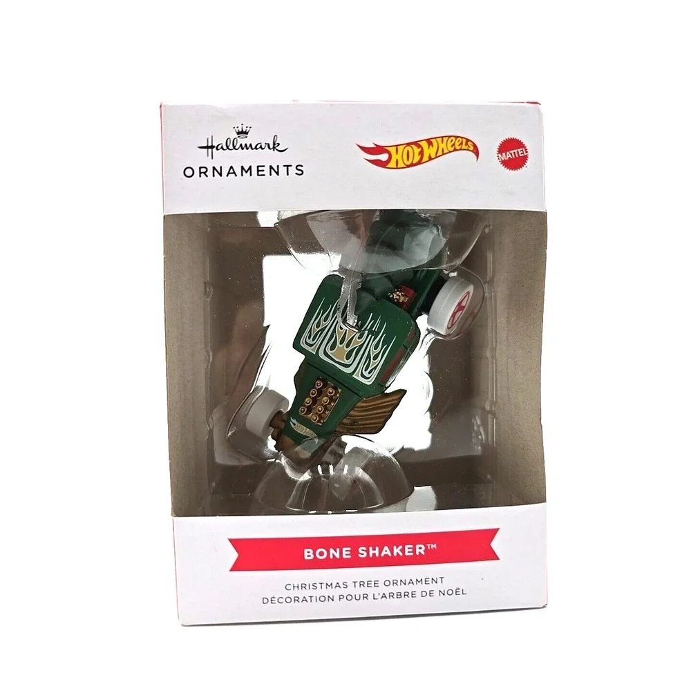 2024 Hallmark Hot Wheels Holiday Bone Shaker Christmas Tree Ornament New‎